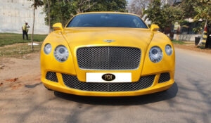 Second hand yellow Bentley - PCH Auto World - pre owned luxury cars