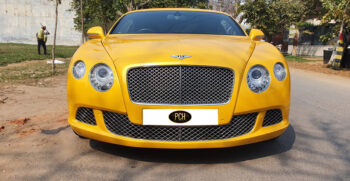 Second hand yellow Bentley - PCH Auto World - pre owned luxury cars